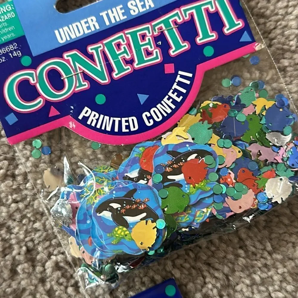Amscan “Fish” and “Under the Sea” Confetti!
